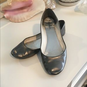 SOLD Pewter Patent Xhilaration Flats